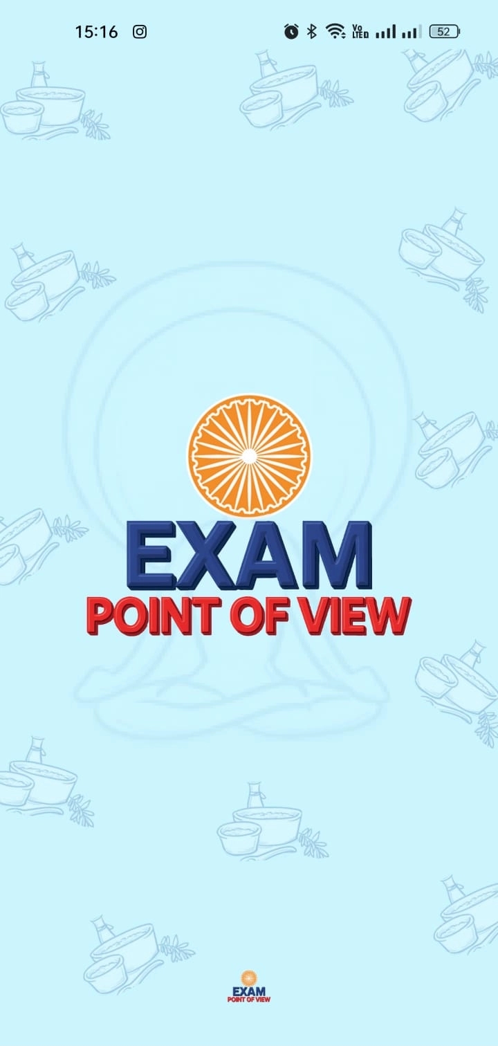 Exam Point of View splash screen